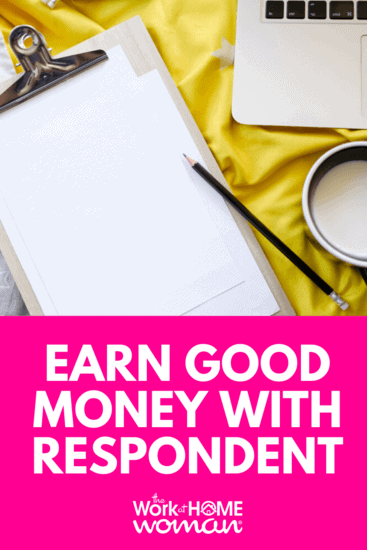 Do you enjoy giving feedback on products and services? If so, you can earn an average of $60 - $140 participating in surveys, focus groups, and website testing gigs on the Respondent platform. #money #surveys #gigs via @theworkathomewoman