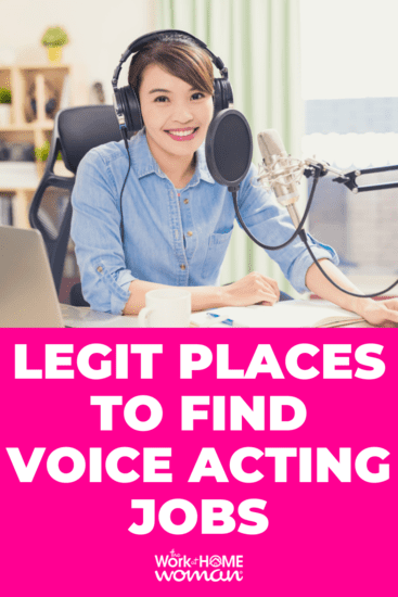 Voice acting can be a fun and flexible career. If this is a field you’d love to try, there are plenty of work-at-home voiceover acting jobs.