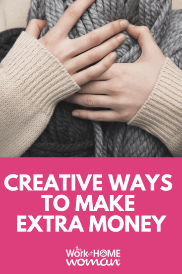 Struggling to come up with ways to make extra cash? If you don't want to work a traditional job here are some creative ideas to help you earn extra money. #gig #extracash #sidehustle #extramoney via @theworkathomewoman