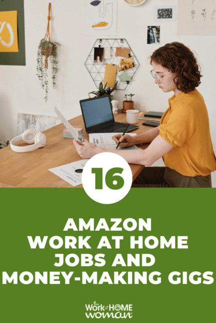 Do you want to remotely? Would you like to cash in on Amazon's money-making empire? Here are 16 legit Amazon work-at-home jobs and side gigs!