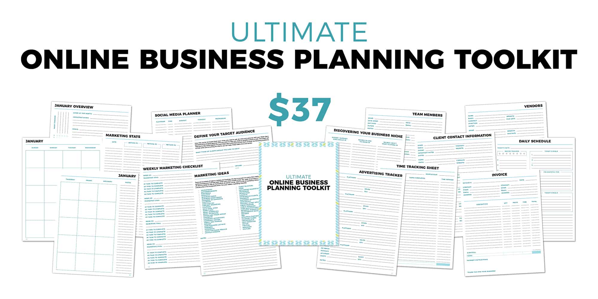Ultimate Online Business Planning Toolkit $37