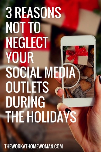 Are you getting swept up in the holiday hubbub? Here are three reasons why you shouldn’t neglect your business' social media outlets this holiday season. #holiday #business #marketing