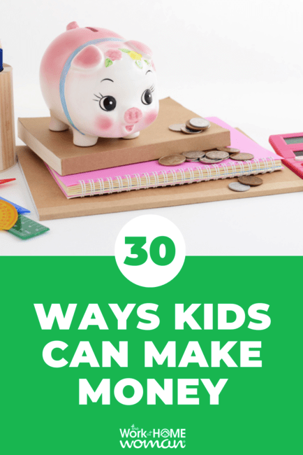 Is your child or teen looking for ways to earn cash from home? Here are 30 great ways to make money as a kid.
