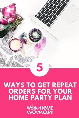 As a party plan consultant, you have a website where your customers can go to place orders. But how many of your customers know where to find you? Here are five steps you can take to push customers towards your website for repeat orders for your home party plan business. #directsales #business #partyplan #repeatorders #money #success