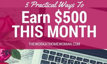 5 Practical Ways to Earn $500 This Month