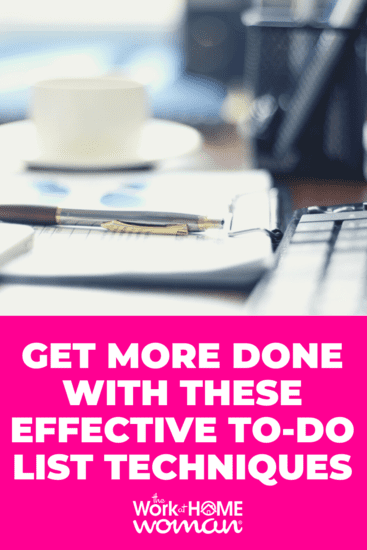computer with notebook and pen with text overlay Get More Done: 9 Effective To-Do List Techniques