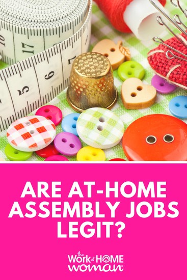 There are lots of companies that offer work from home assembly jobs, but are these gigs legit? Read on to see what I uncovered about these kits and programs. #workfromhome #scam #crafts via @theworkathomewoman