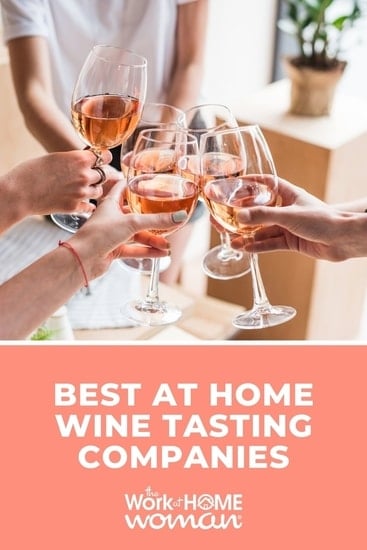 Women drinking wine at home.