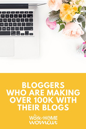 I hear it over and over again -- bloggers can't make good money. While I obviously disagree with that statement, I decided to prove the naysayers wrong by featuring some women who are earning big bucks through their blogging activities. Find out how these ladies are earning 100K from their blogging efforts! #blogger #blogging #blog #makemoney #writing #money https://www.theworkathomewoman.com/100k-bloggers/ ‎