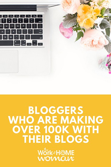 I hear it over and over again -- bloggers can't make good money. While I obviously disagree with that statement, I decided to prove the naysayers wrong by featuring some women who are earning big bucks through their blogging activities. Find out how these ladies are earning 100K from their blogging efforts! #blogger #blogging #blog #makemoney #writing #money https://www.theworkathomewoman.com/100k-bloggers/ ‎ via @theworkathomewoman