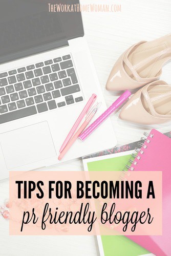 We've all seen bloggers who are reviewing clothes, cars, and makeup. Sounds fun, huh? But where do you get started? How do you find brands to work with? In this post, we have a couple of savvy mom bloggers who are dishing the dirt on how to make it as big time as a review blogger. #blog #blogger #blogging #influencer #money #reviewblogger https://www.theworkathomewoman.com/tips-for-becoming-a-pr-friendly-blogger/