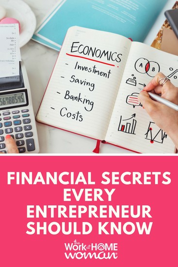 Here are five financial secrets that can help you, the entrepreneur, improve your chances of seeing your financial and business dreams come true. #business #money