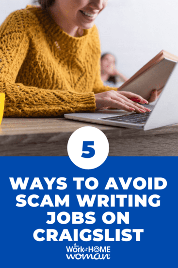 Even experienced writers fall prey to the scams hidden behind some Craiglist ads. Here are five simple ways to avoid scam writing jobs on Craigslist. via @theworkathomewoman