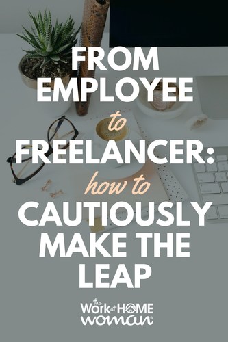 Making the transition from employee to freelancer can bring on lots of anxieties and fears. But with a little pre-planning and the right tools, you’ll be prepared to handle whatever comes your way. Here's what you need to know about making the leap. #careertransition #maketheleap #freelance #freelancer #freelancing #workfromhome #career https://www.theworkathomewoman.com/employee-to-freelancer/ via @theworkathomewoman