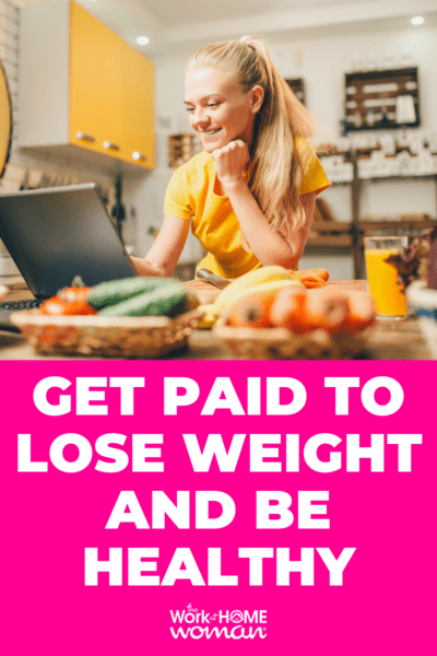 Would you like to get paid to lose weight? Then check out these opportunities that will help you make money while you lose weight. #apps #extramoney #business via @theworkathomewoman