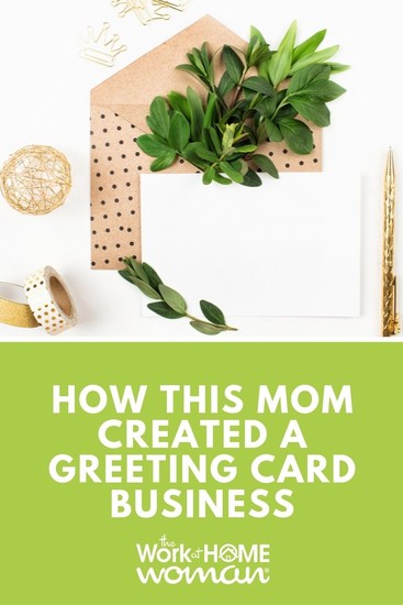 Mindy S. Rosso-Gaemithe is the owner of Greeting Card Universe. Learn how this mom created a greeting card business that employs freelancers! #business #greetingcard via @theworkathomewoman