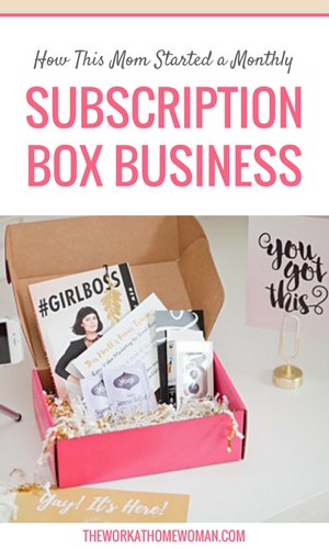 How This Mom Started a Monthly Subscription Box Business