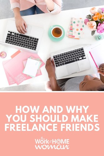 As freelancers, we may be on a first name basis with the local coffee shop owner - but on a daily basis, it's just us, alone in our homes. That’s why it's so important to find your tribe within the freelance industry. Here's how and why you should make freelance friends! #freelance #freelancer #freelancing #tribe #friends #workfromhome #workathome  https://www.theworkathomewoman.com/freelance-friends/