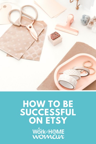 Do you love to make arts and crafts? Would you like to work from home? We're talking to Melanie from Simply Made Pretty about how to be successful on Etsy. #selling #crafts #arts #etsy #onlineseller #makemoney https://www.theworkathomewoman.com/be-successful-on-etsy/ via @theworkathomewoman