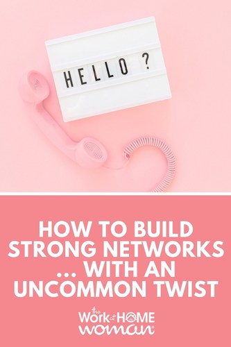 You've attended networking events, struck up conversations with strangers, and exchanged business cards. But what else are you doing to build your network? Here is an effective, yet, uncommon way to nurture your connections. #business #marketing #network #networking #entrepreneur #freelance #freelancer https://www.theworkathomewoman.com/build-strong-networks/ 