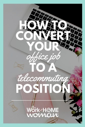 If you are interested in working your current job from home, let's talk about why your supervisor should let you, and how to ask your supervisor so they will say YES! Here are some tips for converting your office job into a telecommuting position. #job #career #work #telecommuting