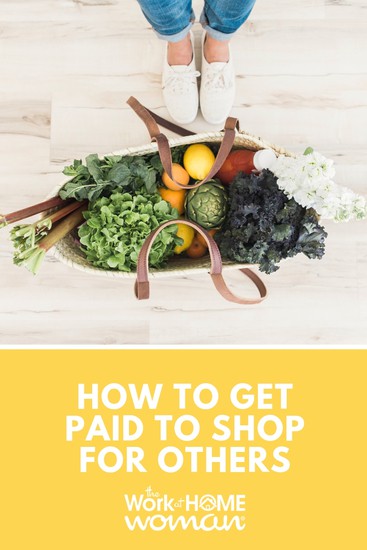 Do you love shopping? Got a few spare hours? Here are 18 different ways you can get paid to shop for others, both online and in-person! #shop #makemoney #extramoney #workfromhome #flexible #job via @theworkathomewoman