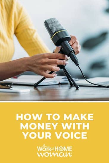 If you have been told that you have a great voice, you can make money with it.  Here are some of the best ways to make money with your voice.