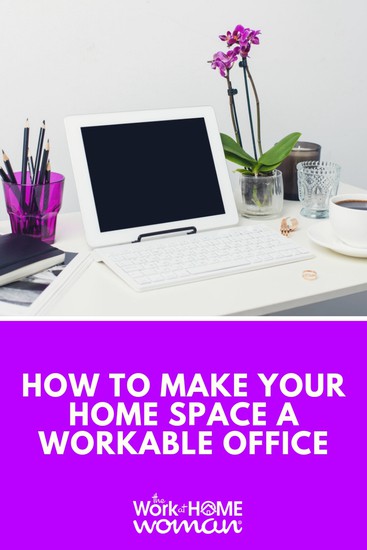 Working from home is full of pros and cons – just like any other work environment – and perhaps the biggest challenge is creating and protecting a workable office so you can be productive. #workfromhome #office #productivity