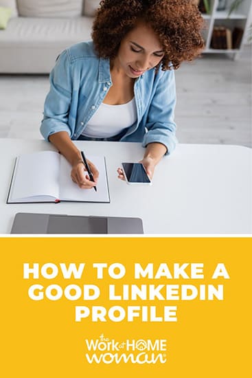 Is your LinkedIn profile sitting stagnant because you aren’t sure how to make a good LinkedIn profile and utilize the power of the platform? via @theworkathomewoman