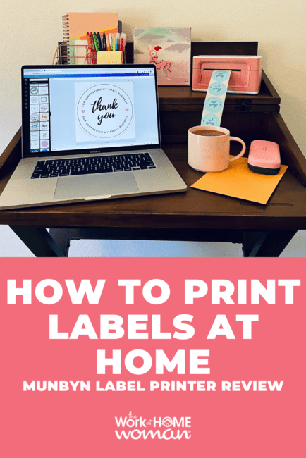 Wondering how to print labels at home? Here's everything you need to know about printing labels from home in this MUNBYN label printer review.