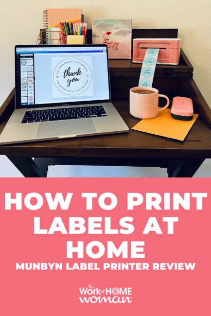 How to Print Labels at Home: MUNBYN Label Printer Review