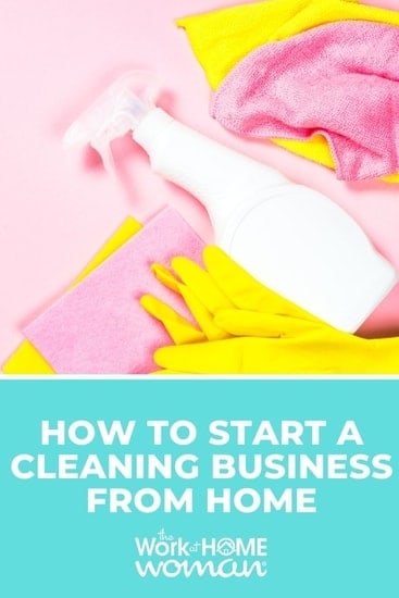 If you have ever wondered how to start a cleaning business, then this guide is for you! Learn how you can make a tidy sum cleaning! #entrepreneur #startup via @theworkathomewoman