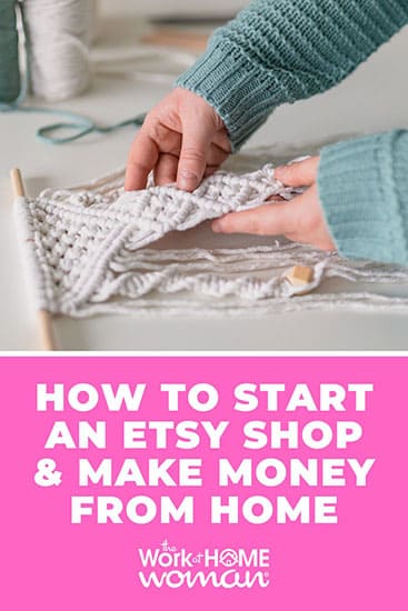 The options for making money on Etsy are endless. Today, we're covering how to start an Etsy shop and how to set it up for success. via @theworkathomewoman