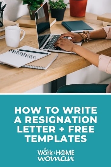 A resignation letter is an essential step in quitting your job on good terms. Here’s how to write one and templates to get you started. via @theworkathomewoman