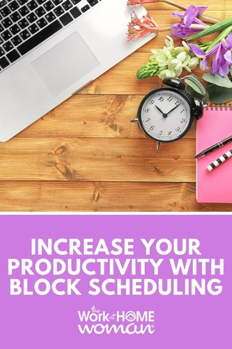 Do you tend to fly by the seat of your pants, hoping that you can squeeze in all your to-dos each day? If you want to increase your productivity, I highly suggest block scheduling. Here's what you need to know about achieving more with time blocking. #time #productivity #moretime #blockscheduling #timeblocking #getmoredone