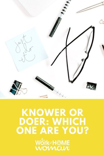 Are you struggling to accomplish your goals? You may be a knower, but not a doer. Here's the difference and how to move forward. #goals #selfdevelopment