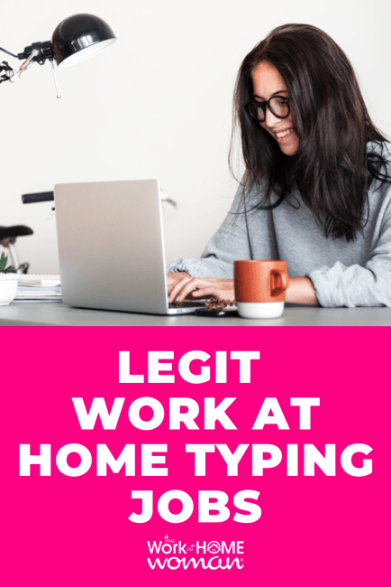 Are you looking for a remote job that involves data entry? Here's a great list of work-at-home typing jobs for individuals who are fast and accurate typists.