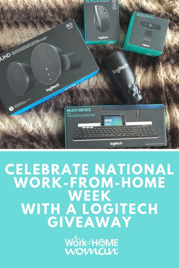 In honor of National Work-From-Home Week, we're hosting a Logitech Giveaway! ONE lucky reader will WIN this amazing Work-From-Home Prize Pack worth $500! #WFHWeek #Logitech #giveaway #ad #workfromhome @Logitech https://www.theworkathomewoman.com/logitech-giveaway/