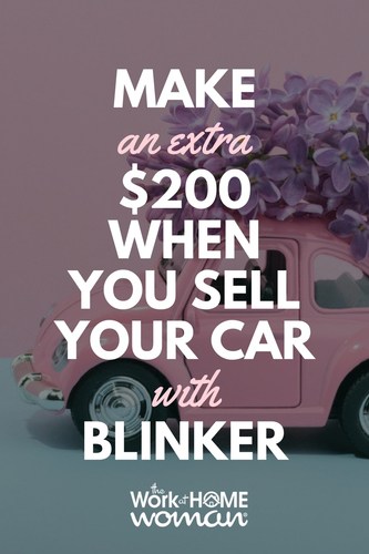 Make an Extra $200 When You Sell Your Car With Blinker