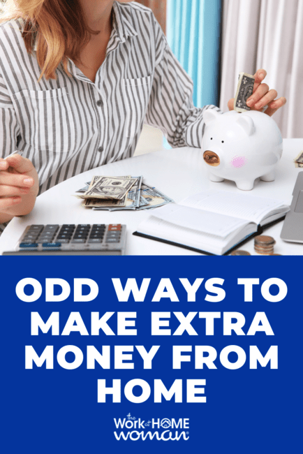 If you're looking for weird ways to make extra cash, here is a list of odd ways to make extra money from home during your spare time.