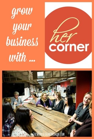 If you're a female entrepreneur or small business owner, you don't have to go it alone - let Her Corner help you grow your woman-owned business. Find out more here. #business #support #ad via @theworkathomewoman