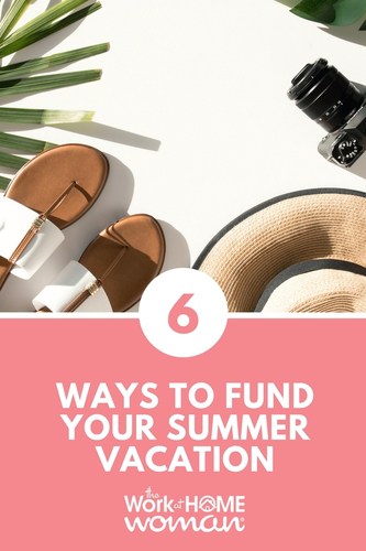 Vacations are essential, so you can relax, unwind, unplug, and reconnect, but the costs can add up fast. Here's six tried and true methods to fund your summer vacation, so you can take time off without breaking the bank. #travel #timeoff #summer #vacation #funds https://www.theworkathomewoman.com/fund-your-summer-vacation/