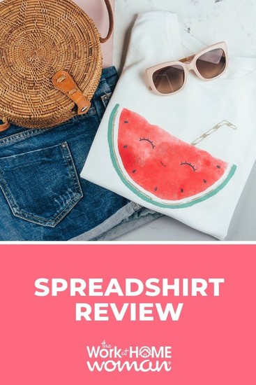 Would you like to design and sell t-shirts for money? Learn everything you need to know about doing so in this Spreadshirt review! via @theworkathomewoman