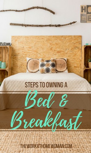 Ever thought about owning a bed and breakfast business? The industry is worth $3.4 billion. Here's how to cash in, if you want to start your own B&B business. via @theworkathomewoman