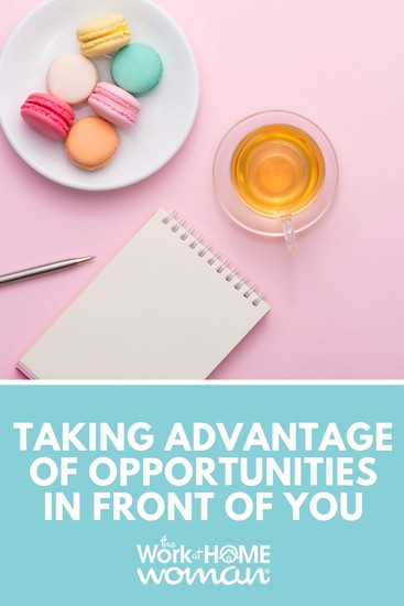 Life is filled with opportunities that are yours for the taking. Here's how to open your eyes and begin taking advantage of opportunities in front of you. #selfdevelopment #goals https://www.theworkathomewoman.com/taking-advantage-of-opportunities/ via @theworkathomewoman