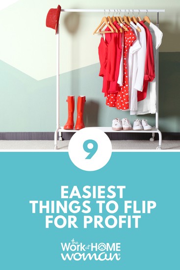 You've watched the TV shows about flipping houses for cash, but did you know that there is a wide variety of items you can flip for profit? #money #flip #retailarbitrage via @theworkathomewoman