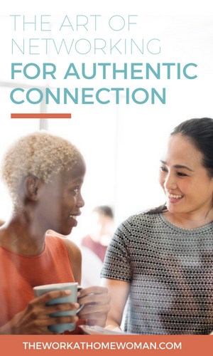 Networking is so much more than meeting, greeting, and collecting business cards! If you want true connections, here are some tips for networking for authentic connections.  via @theworkathomewoman