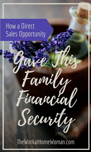 Are you sick and tired of job instability? Would you like to work from home? Find out how this family found financial security with direct selling. via @theworkathomewoman