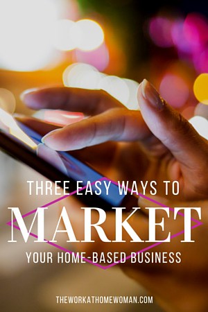 Marketing your home-based business doesn't have to be complicated or expensive. Here are three easy and affordable ways to start marketing from home. #market #business #marketing #socialmedia  https://www.theworkathomewoman.com/market-home-biz/  via @theworkathomewoman