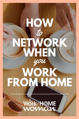 It's easy to begin feeling isolated when you work-at-home. If you're craving some social interaction, or your career could use a boost, here's how to network (like a pro) when you work from home. #networking #workfromhome